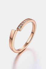 Moissanite 925 Sterling Silver Ring - Ladyez