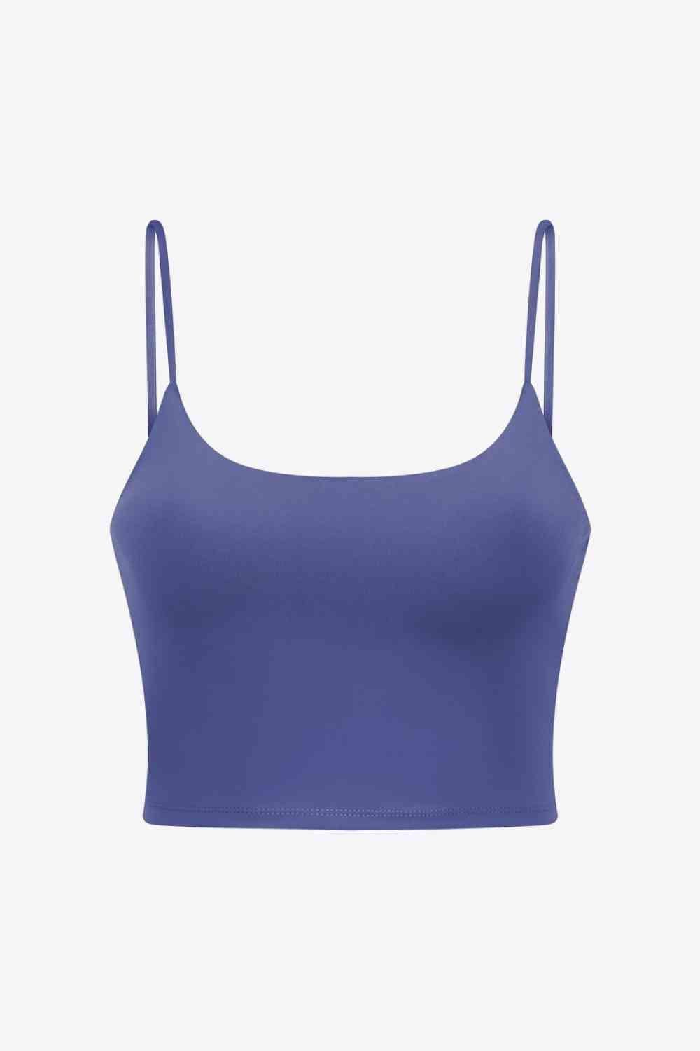 Feel Like Skin Scoop Neck Sports Cami - Ladyez