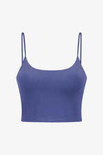 Feel Like Skin Scoop Neck Sports Cami - Ladyez
