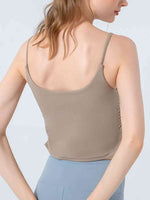 Ruched Sports Cami - Ladyez