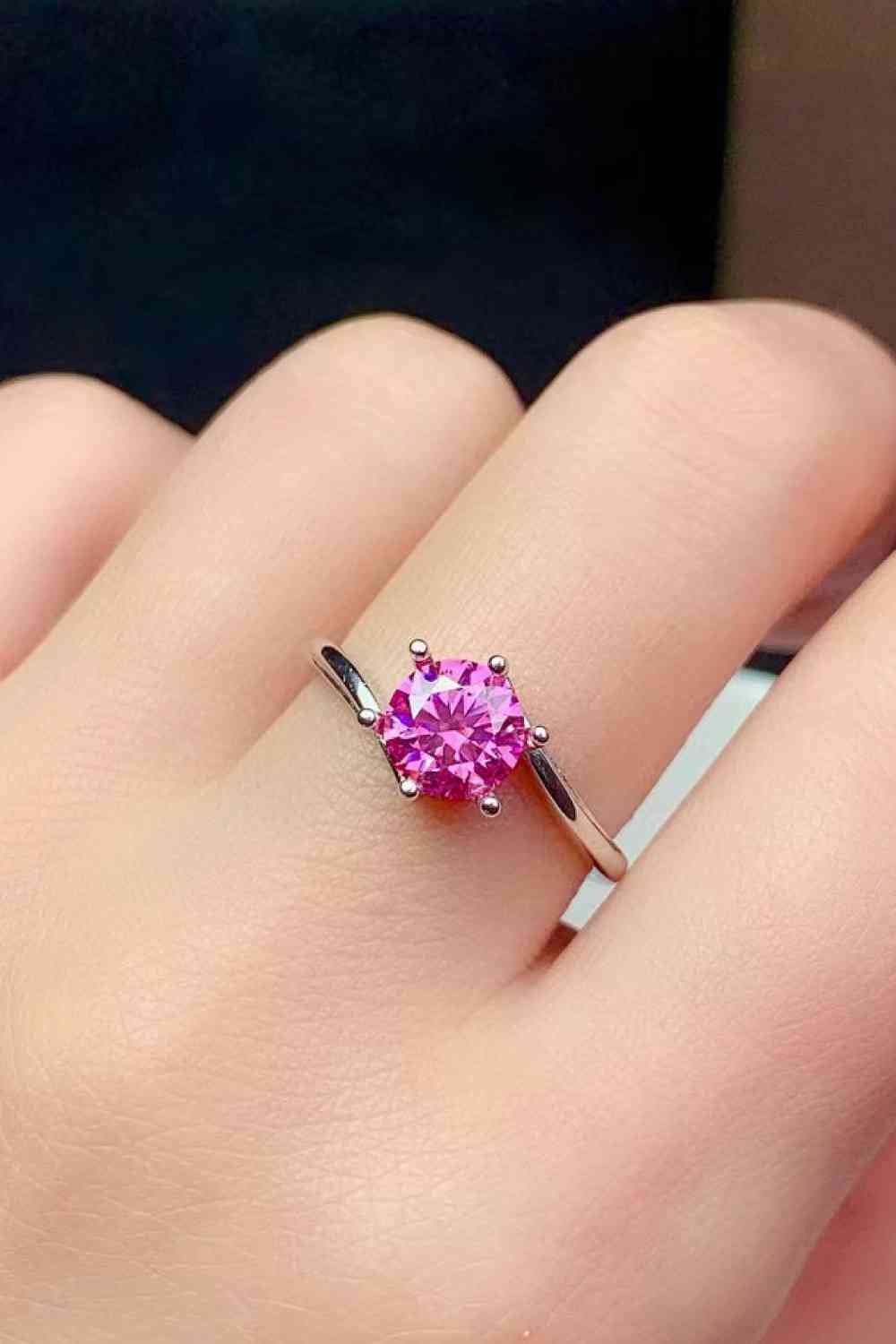 Can't Stop Your Shine 1 Carat Moissanite Ring - Ladyez