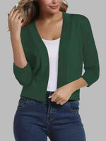 Open Front Cardigan - Ladyez