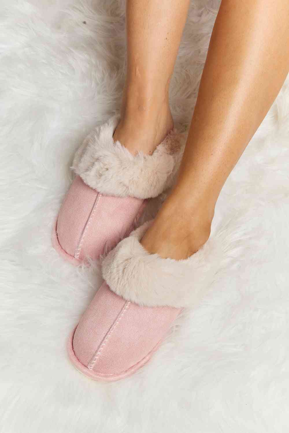 Melody Fluffy Indoor Slippers - Ladyez