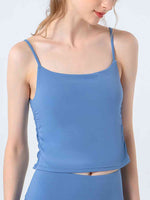 Ruched Sports Cami - Ladyez