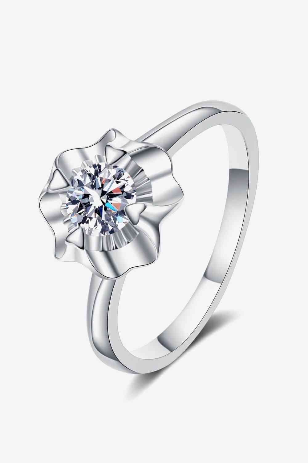 Life Is So Good Moissanite Ring - Ladyez