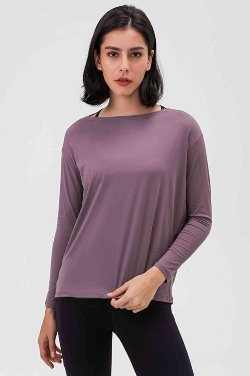 Loose Fit Active Top - Ladyez