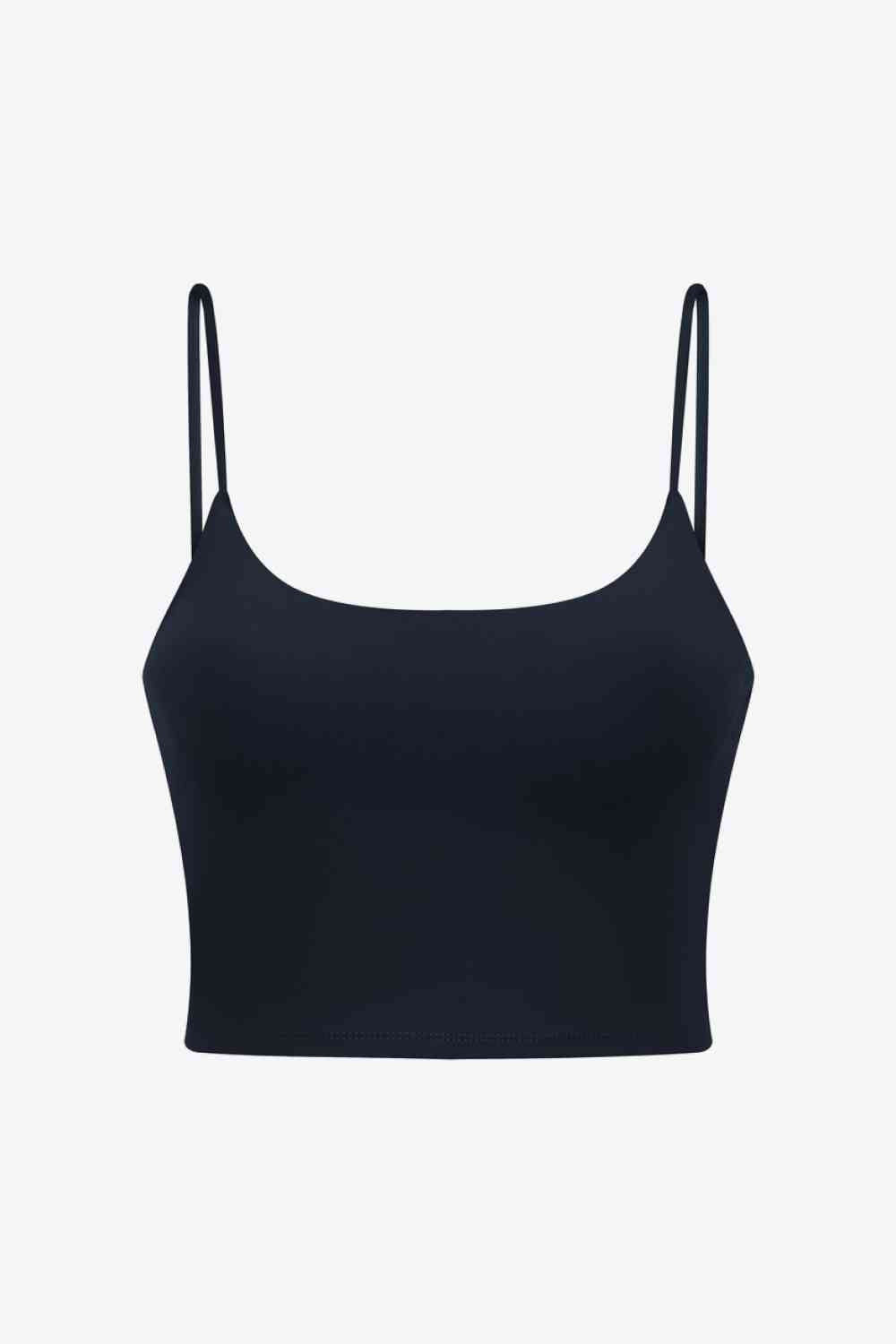 Feel Like Skin Scoop Neck Sports Cami - Ladyez