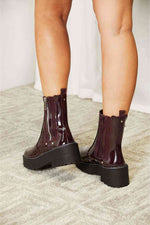Forever Link Side Zip Platform Boots - Ladyez