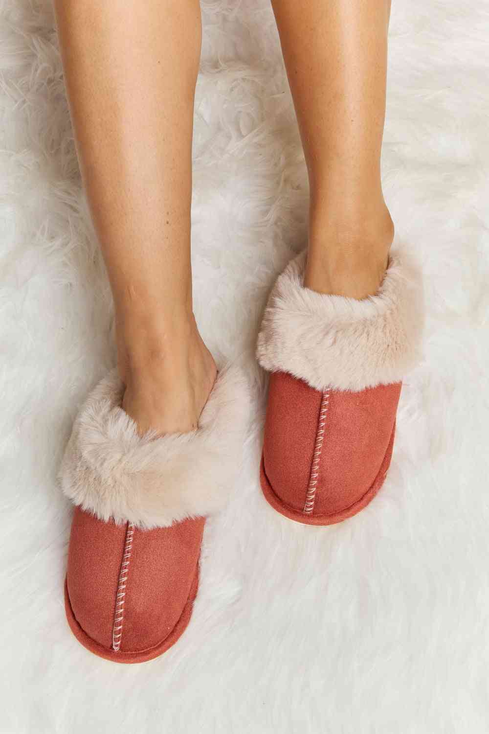 Melody Fluffy Indoor Slippers - Ladyez